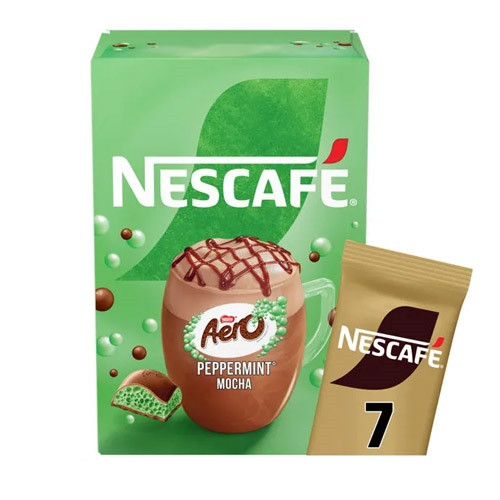 قهوه فوری نسکافه مدل شکلات AERO نعنایی بسته 8 عددی Nescafe