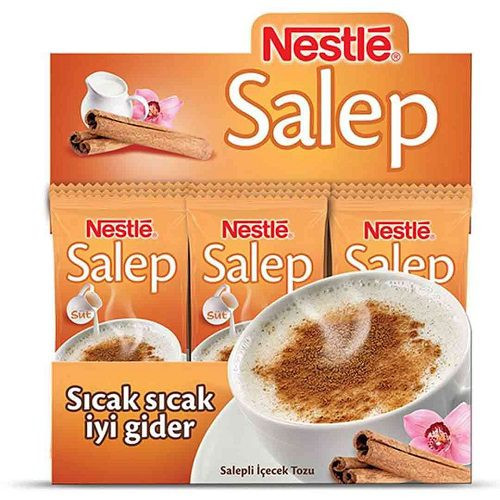 پودر ثعلب با طعم دارچین بسته 24 عددی نستله Nestle salep