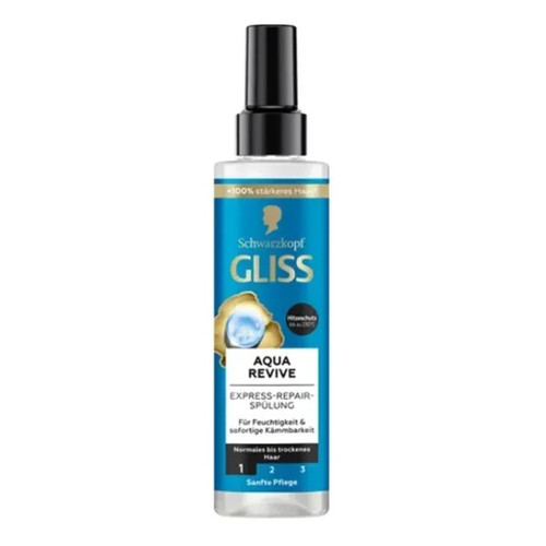 اسپری دو فاز مو گلیس مدل aqua revive حجم 200 میلی لیتر