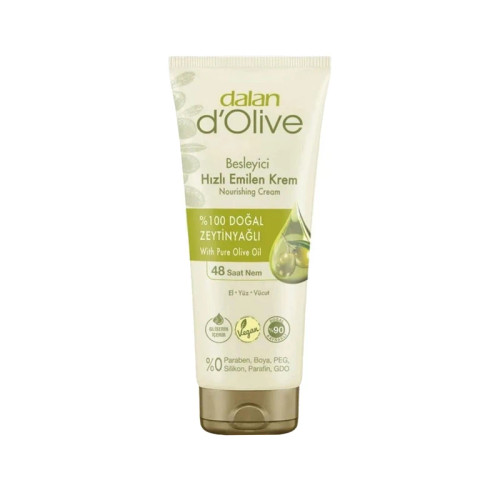 کرم مرطوب کننده دالان dalan مدل d’olive حاوی عصاره زیتون حجم 250 میلی لیتر