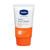 کرم ضدآفتاب بیرنگ وازلین، با +SPF50، مدل دیلی سان حجم 50 میلیلیتر