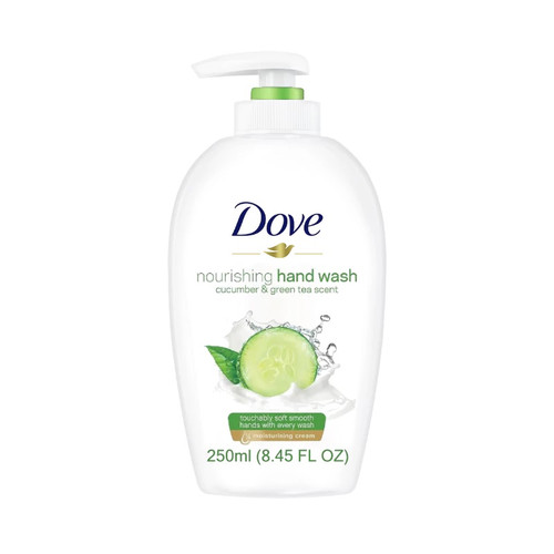 مایع دستشویی داو سری NOURISHING حاوی رایحه خیار و چای سبز