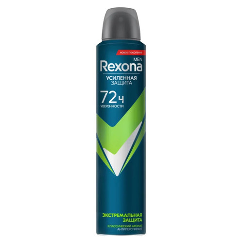 اسپری ضد تعریق روسی مردانه رکسونا مدل Protection Extreme حجم 200 میل