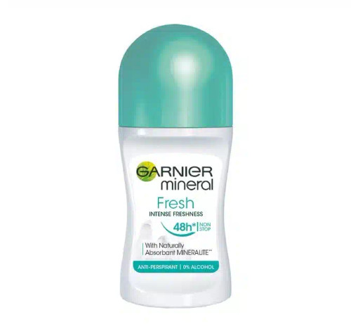 مام رولی ضد تعریق زنانه گارنیر مدل FRESH حجم 50 میل