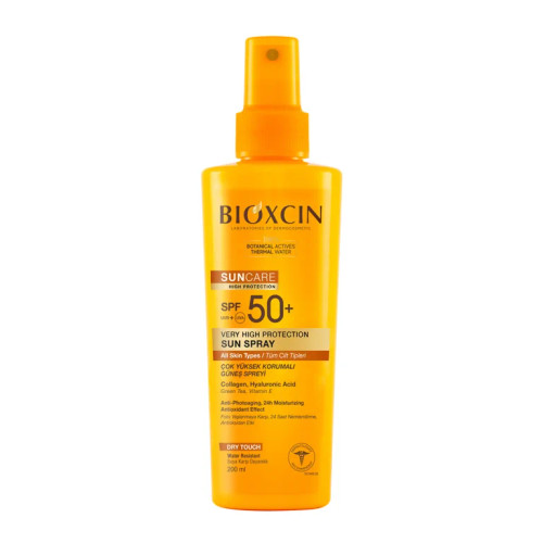 اسپری ضد آفتاب +SPF50 بیوکسین 200 میل