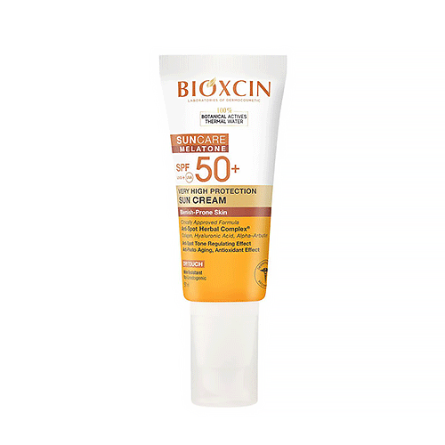 کرم ضد آفتاب بی رنگ ضد لک +SPF50 بیوکسین 50 میل