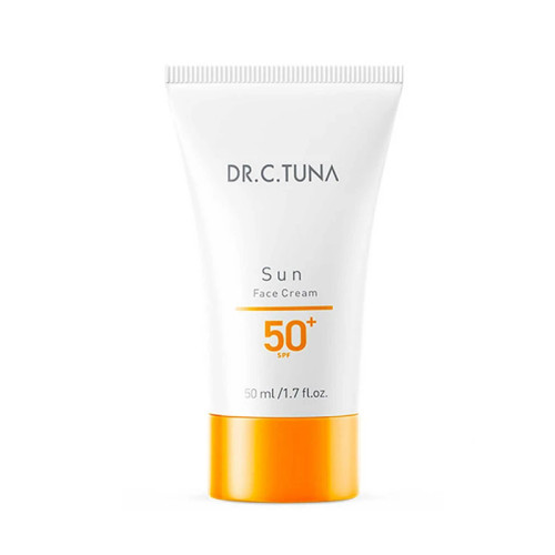 کرم ضد آفتاب +SPF50 فارماسی Dr.C.Tuna بی رنگ مناسب انواع پوست 50 میل