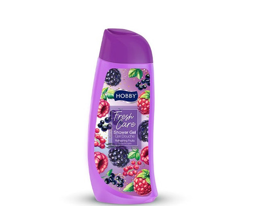 شامپو بدن هوبی سری Fresh Care حاوی عصاره تمشک و شاه توت 500 میل