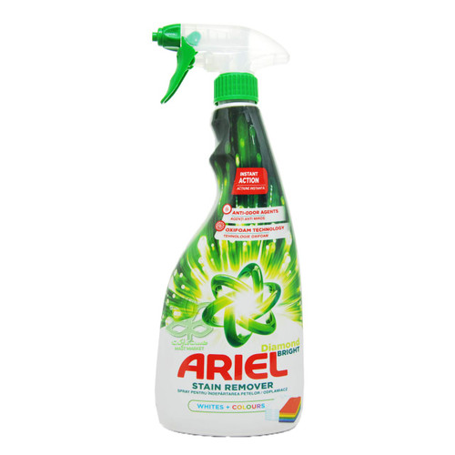 اسپری لکه بر لباس سفید و رنگی آریل Ariel حجم ۷۵۰ میل