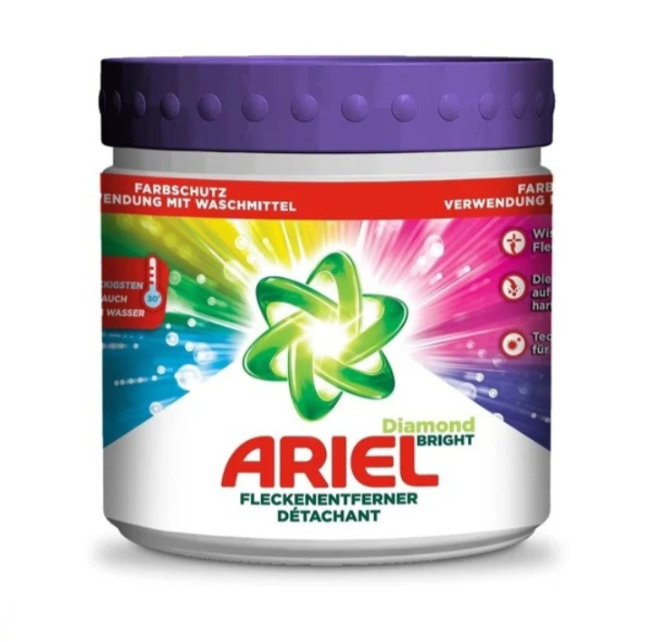 پودر لکه بر آریل Ariel مخصوص لباس های رنگی ۵۰۰ گرمی