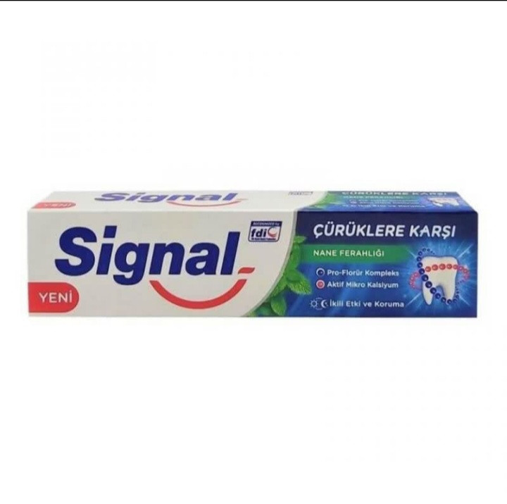 خمیر دندان ضد پوسیدگی سیگنال ضد نعناع ۱۰۰ میل