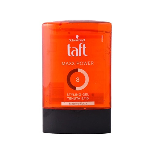 ژل حالت دهنده مو تافت taft مدل مکس پاور Maxx power 8 حجم ۳۰۰ میل