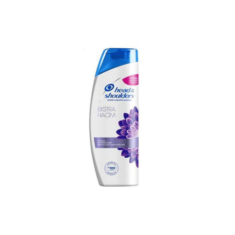 شامپو هد اند شولدرز head & shoulders بنفش حجم دهنده مو 330 میلی لیتر