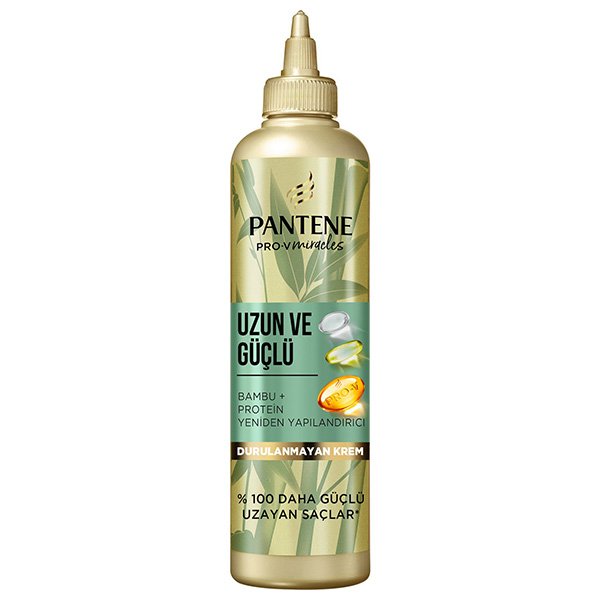 کرم مو پنتن موشکی بامبو مدل Pantene Uzun Ve Guçlu آبرسان حاوی پروتئین و بامبو 270 ميل